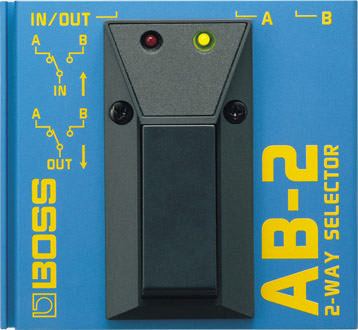 BOSS Wahlschalter AB-2 Futaster