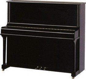Blüthner Klavier Modell B Schwarz Hochglanz