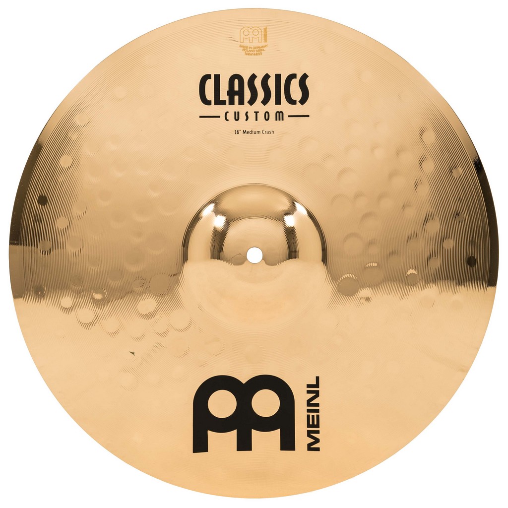 MEINL Cymbal 16 Classics Custom Medium Crash Bild 3