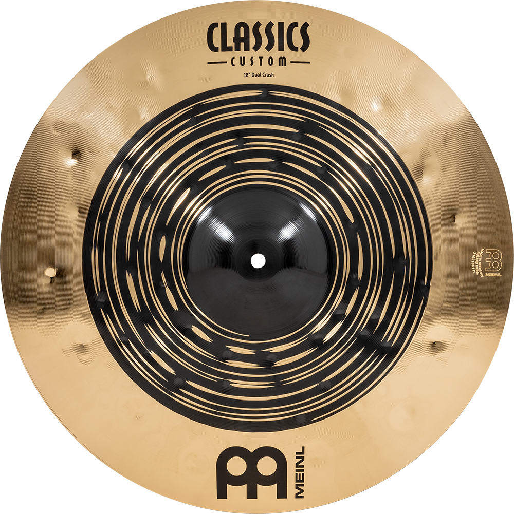 MEINL Cymbals Classics Custom Dual Crash 18