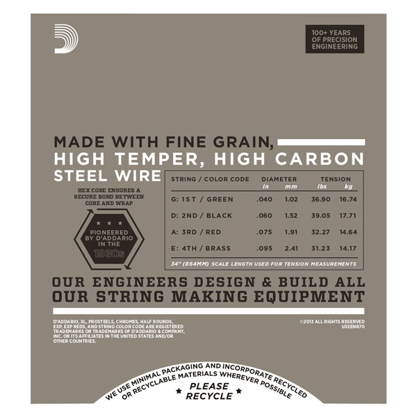 D'Addario ENR70 4-saitig Bild 2