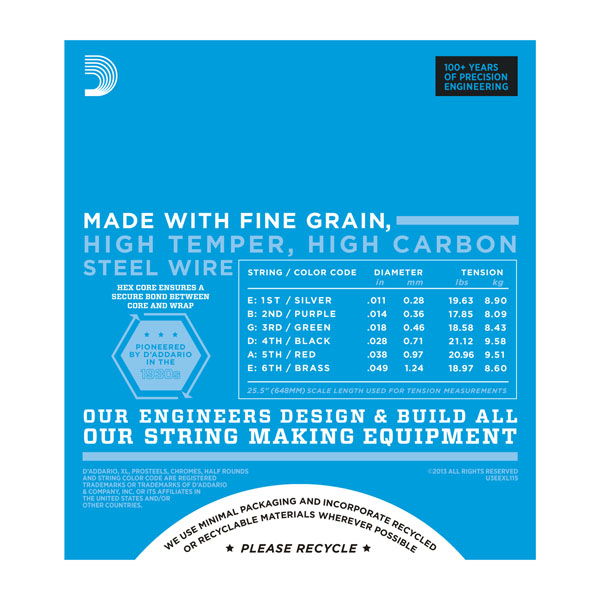 D'Addario EXL 115 Bild 2