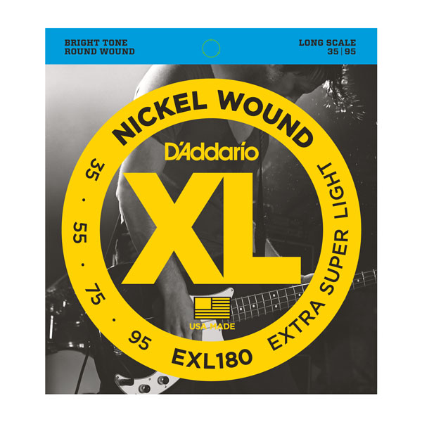 D'Addario EXL180 4-saitig E-Bass