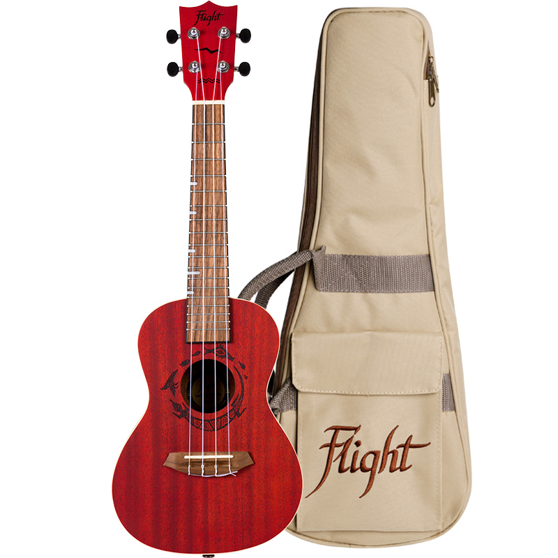 Flight Concert Ukulele DUC 380 Coral