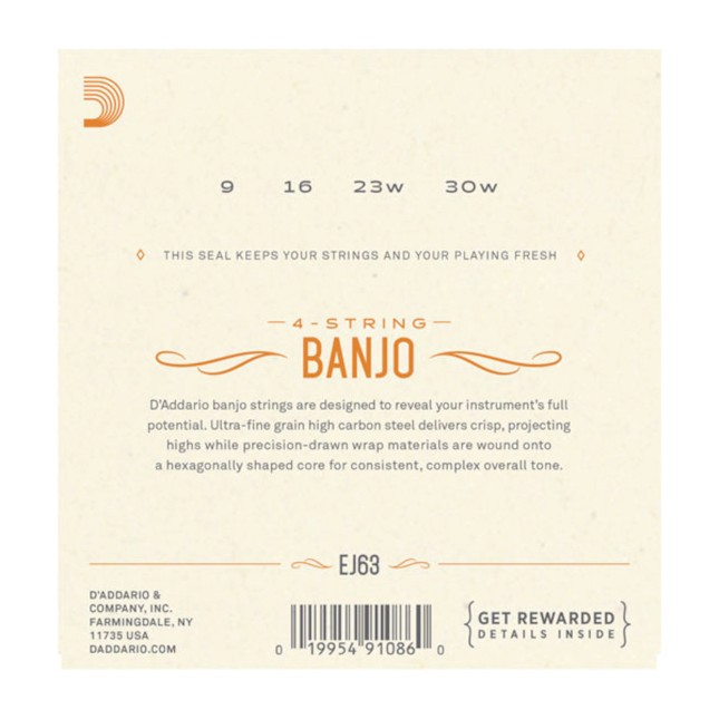 D'Addario EJ 63 Tenor Banjo Bild 2