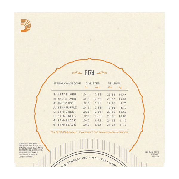 D'Addario EJ 74 Mandoline Bild 3