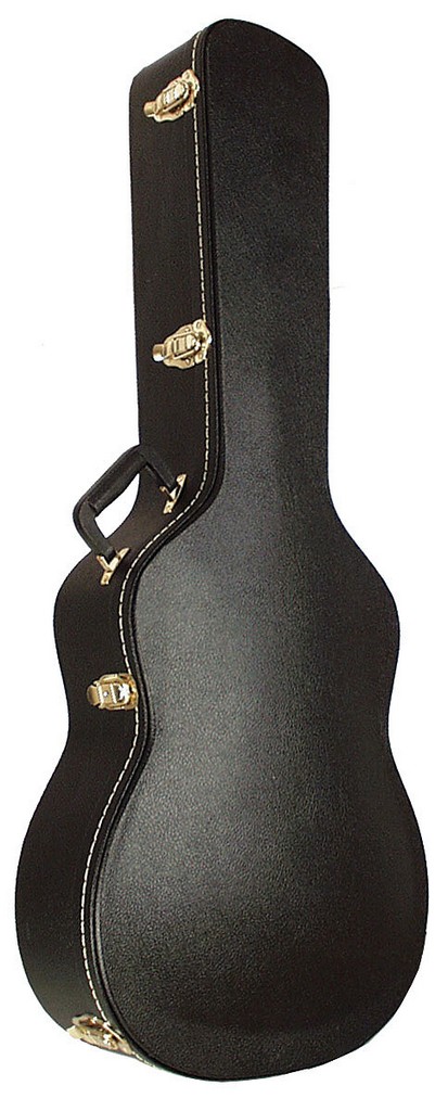 SCC Gitarrenkoffer Konzert schw. arched