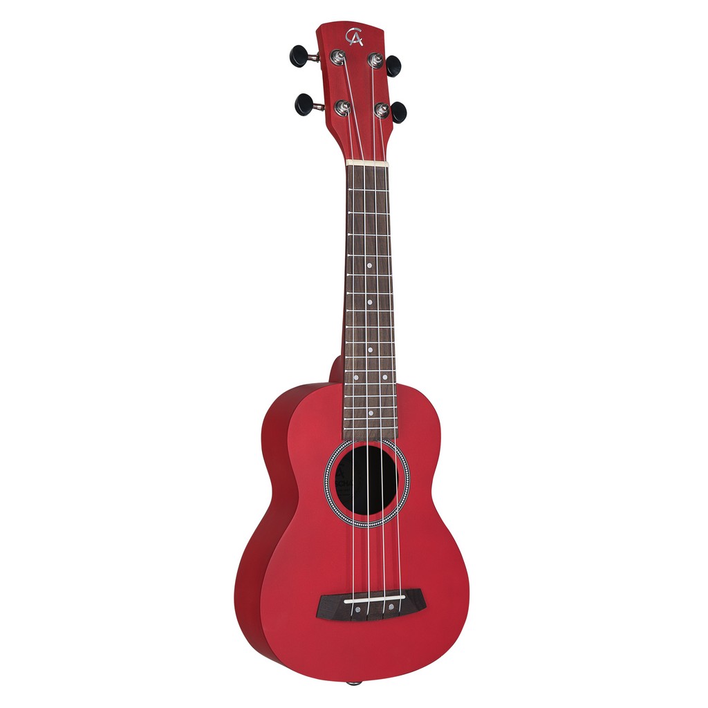 CASCHA Sopran Ukulele Linde rot