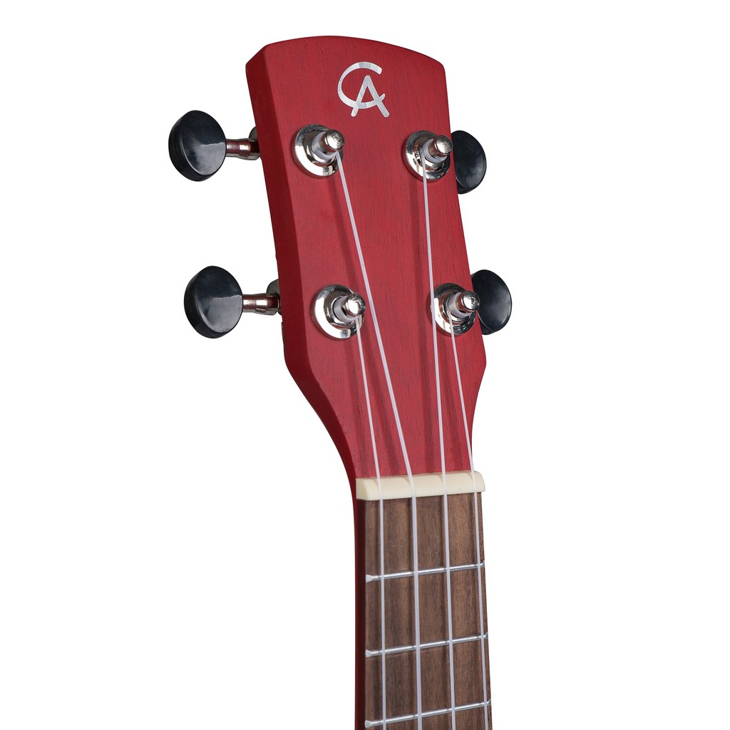 CASCHA Sopran Ukulele Linde rot