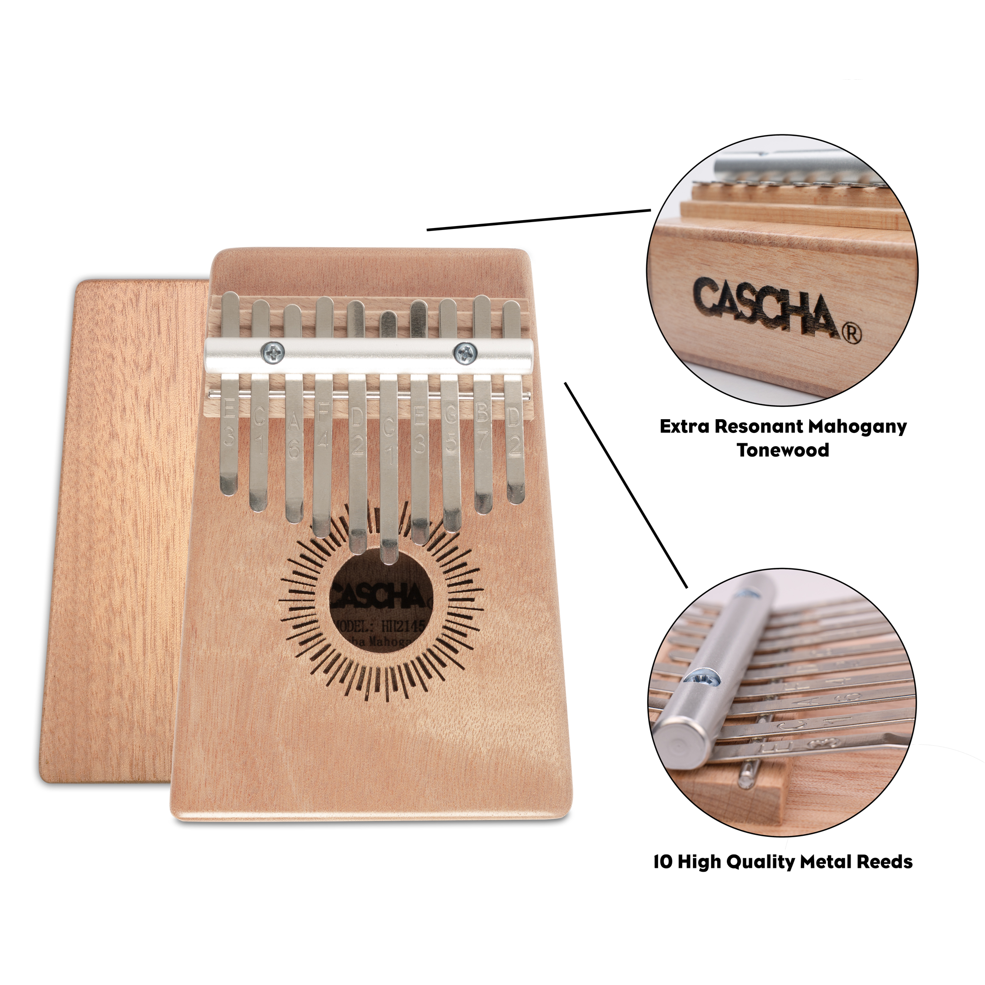 CASCHA Kalimba Mahagoni 10 Bild 2