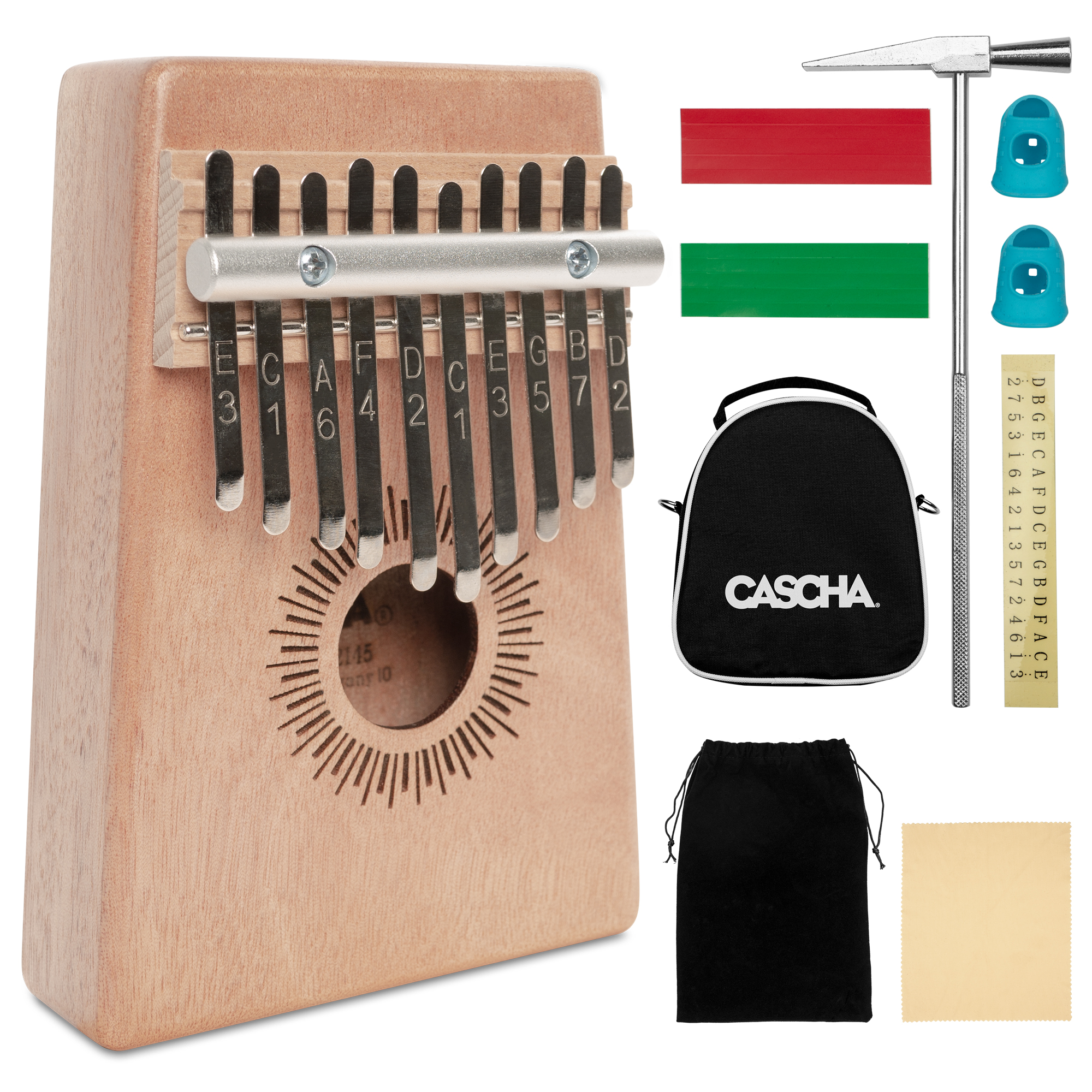 CASCHA Kalimba Mahagoni 10 Bild 3
