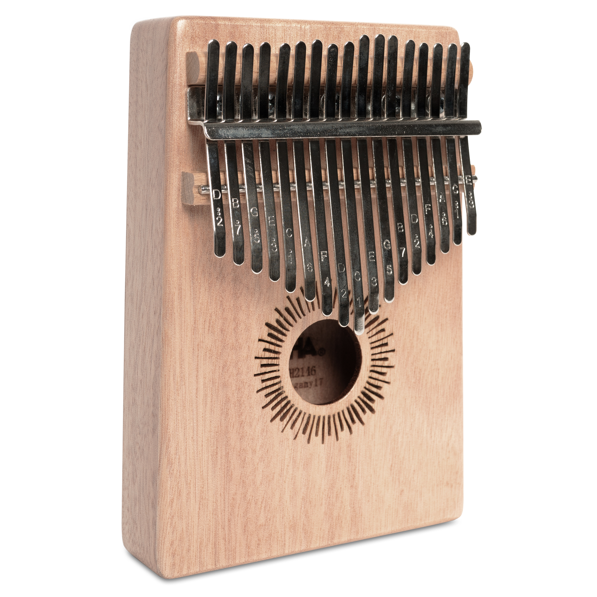 CASCHA Kalimba Mahagoni 17