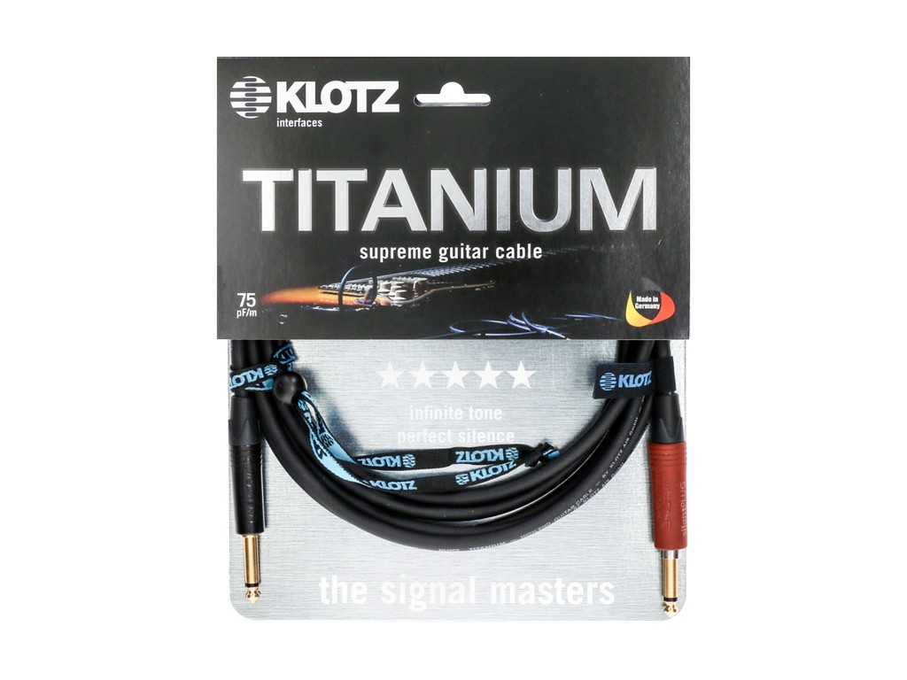 Klotz Instrumentenkabel Titanum 6 Meter