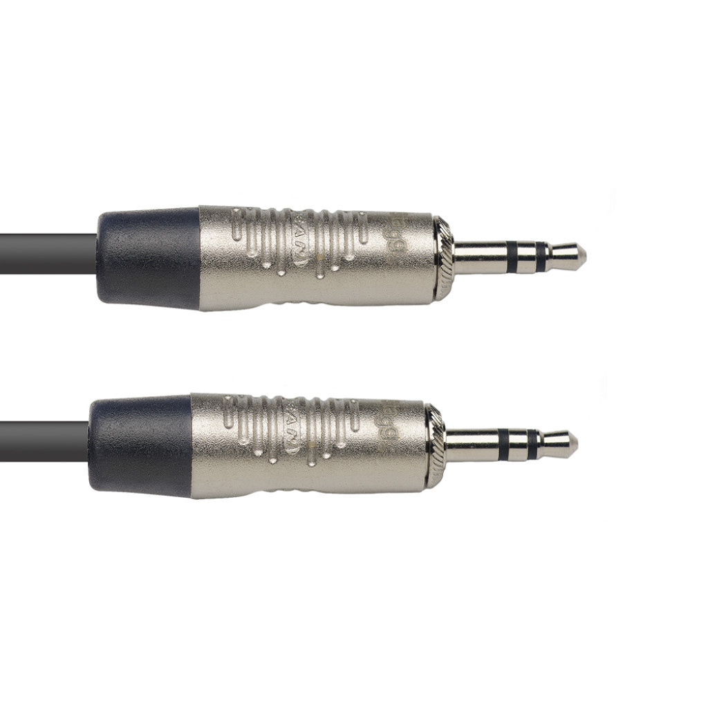 STAGG Audiokabel Miniklinke/Miniklinke (m/m) Stereo 6m