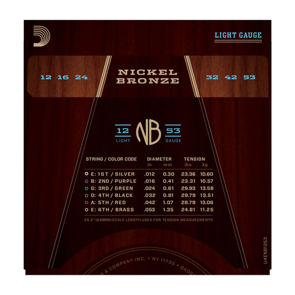 D'Addario NB1253 Nickel Bronze Bild 3