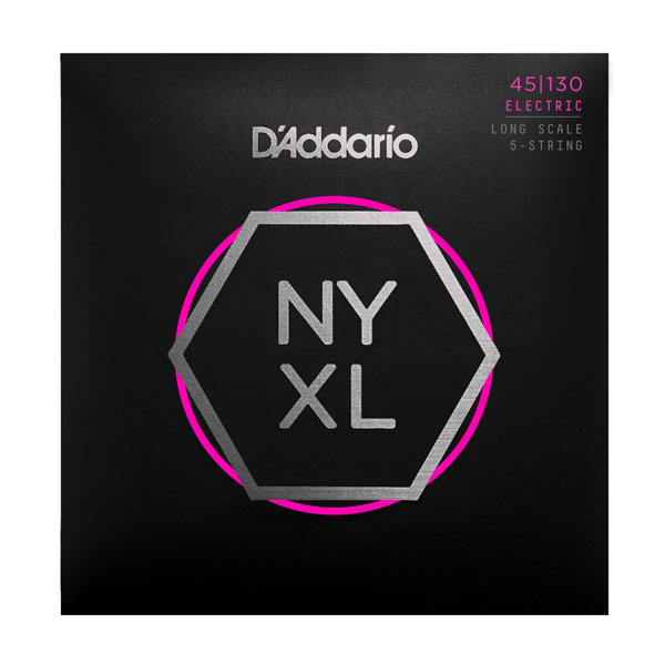 D'Addario NYXL 45130 E-Bass 5Saiter