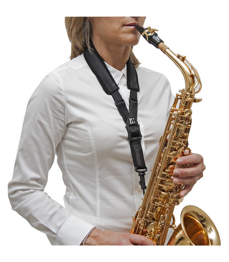 BG Tragegurt Confort Elastisch Saxophon