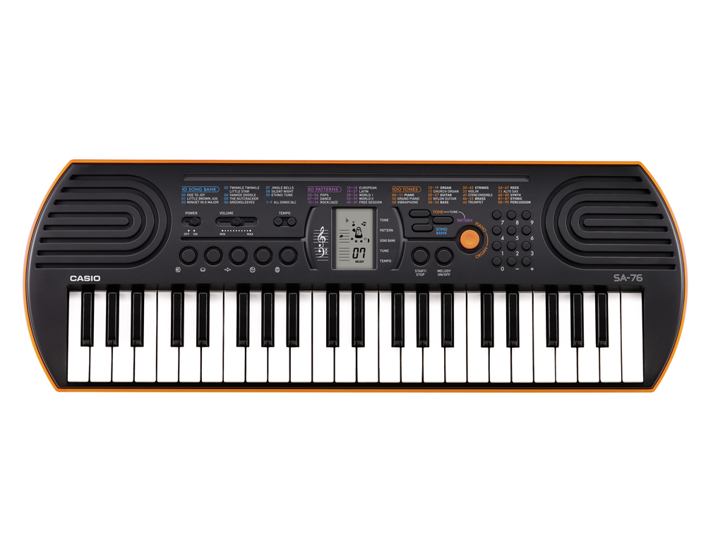 CASIO Keyboard SA 76