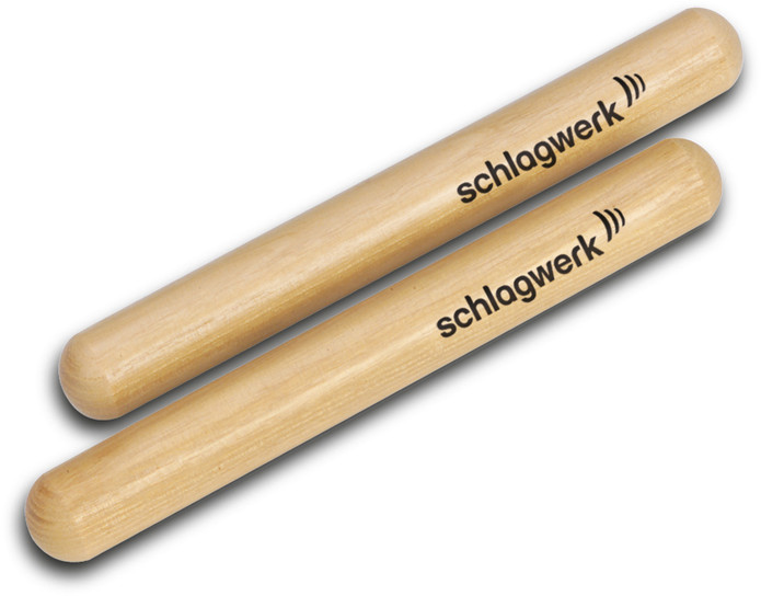 Schlagwerk Claves Akazie