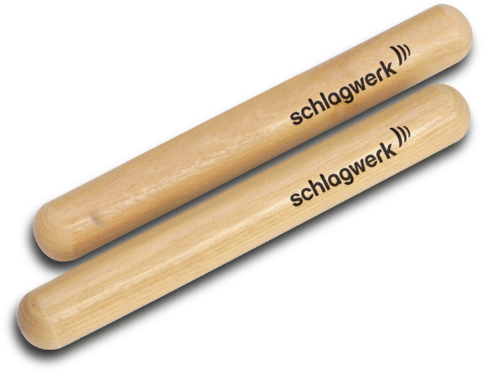 Schlagwerk Claves Akazie