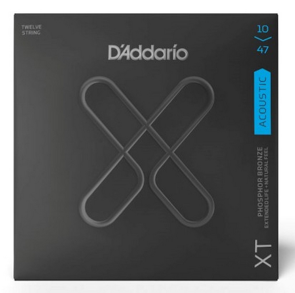 D'Addario XT 1047 Phosphor Bronze 12-String